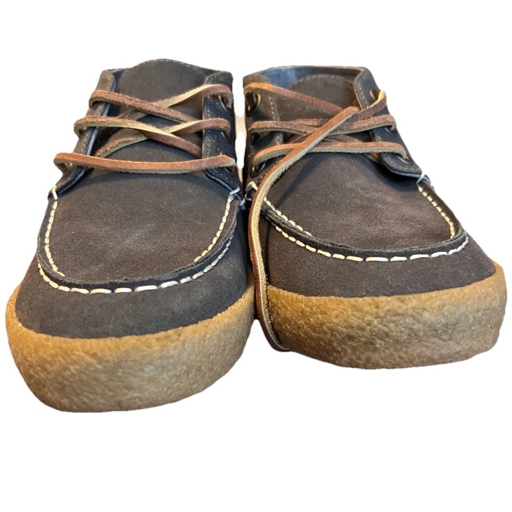 Seavees Shoes Mens Navy Suede Bayside Moc Chukka Lace Up Boot MENS 8.5 - Picture 6 of 10